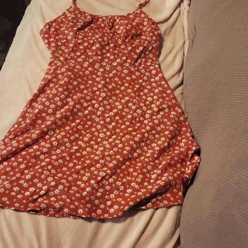 Shein size s/4 cute peachy colored sun dress
